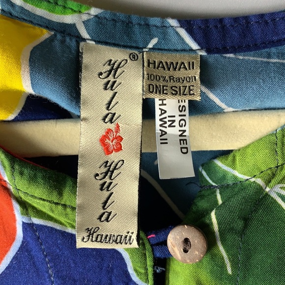 Hula Hula Hawaii Bathing Suit Cover-Up/Tunic - Picture 5 of 8